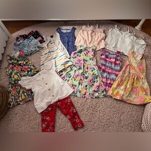 Girls’ Size 4 Spring/Summer Clothing Lot